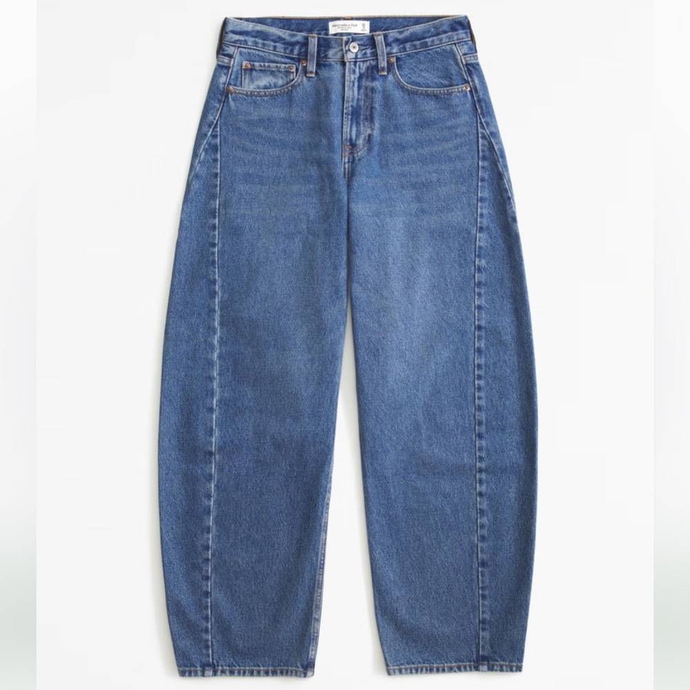 Abercrombie & Fitch barrel leg jeans